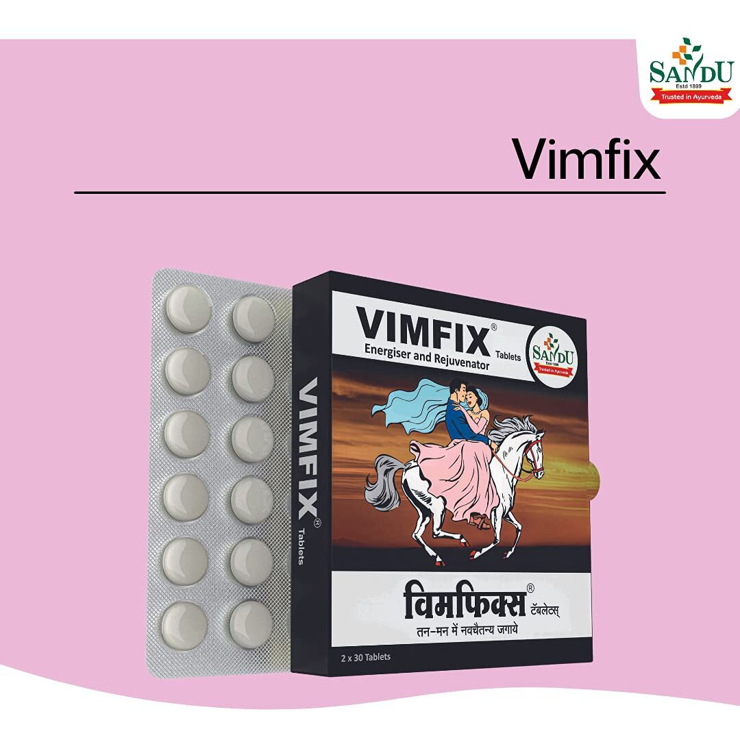 Sandu Vimfix  | Ayurvedic Tablets For Vigour And Vitality | 60 Tabs
