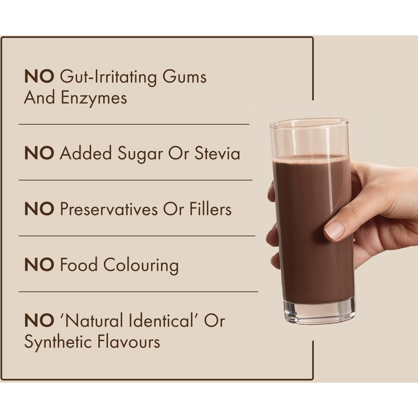 Cosmix No Nonsense Plant Protein | Organic Pea & Rice Isolate | Vegan | 24G Protein/Serving | All Essential Amino Acids | No Preservatives| Coffee + Chocolate Chikmagalur Mocha -2Kg (500 * 4)