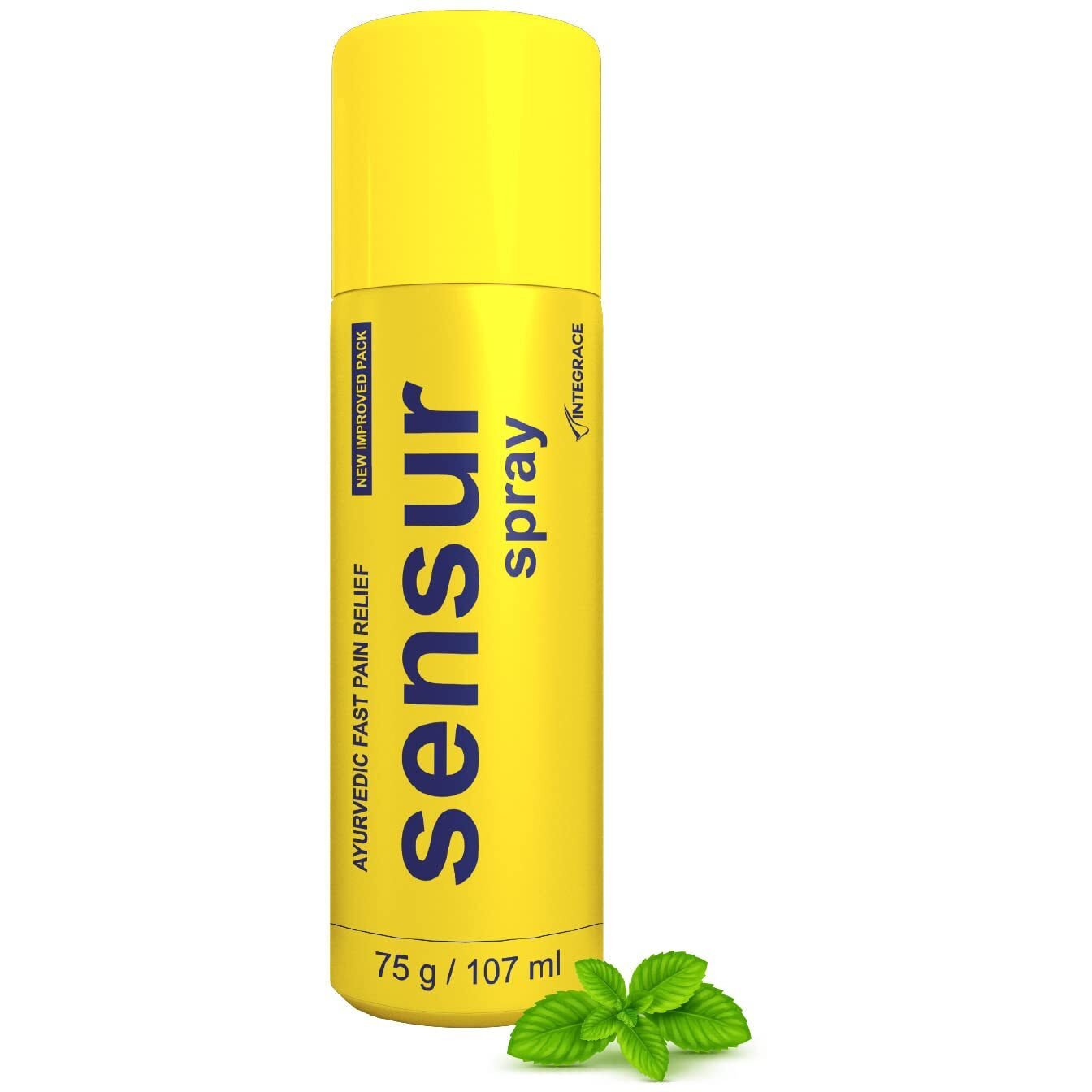 Sensur Ayurvedic Fast Pain Relief Spray - 100Ml + 7Ml (Pack Of 3 X 107Ml) | Safe For Men, Women & Kids | 100% Ayurvedic Formula With Fast Action