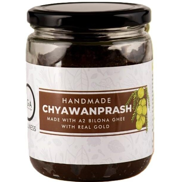 Ega Wellness Chyawanprash Handmade Helps Energy Levels Build Strength & Nourish Stamina With 54 Ayurvedic Herbs (1Kg)