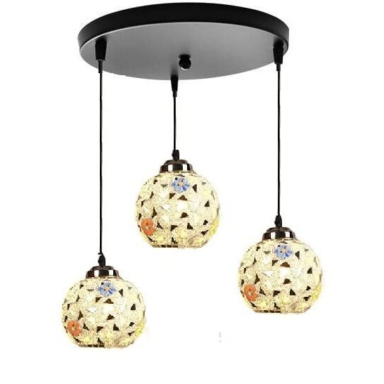 Gauvik 3 Light Cluster Robin Pendant Lamp/Hanging Lamp/Ceiling Light For Bedroom, Living Room, Restaurants, Dining, Coffee Shop, Home And Office.