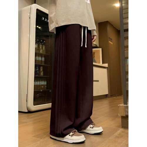 Greciilooks Track Pant For Men | Trouser Pant For Men | Baggy Pant For Men Loose Fit | Cargo Pant For Men | Track Pant Men | Men Stylish Track Pant (In, Alpha, Xl, Regular, Coffee)