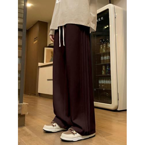 Greciilooks Track Pant For Men | Trouser Pant For Men | Baggy Pant For Men Loose Fit | Cargo Pant For Men | Track Pant Men | Men Stylish Track Pant (In, Alpha, Xl, Regular, Coffee)