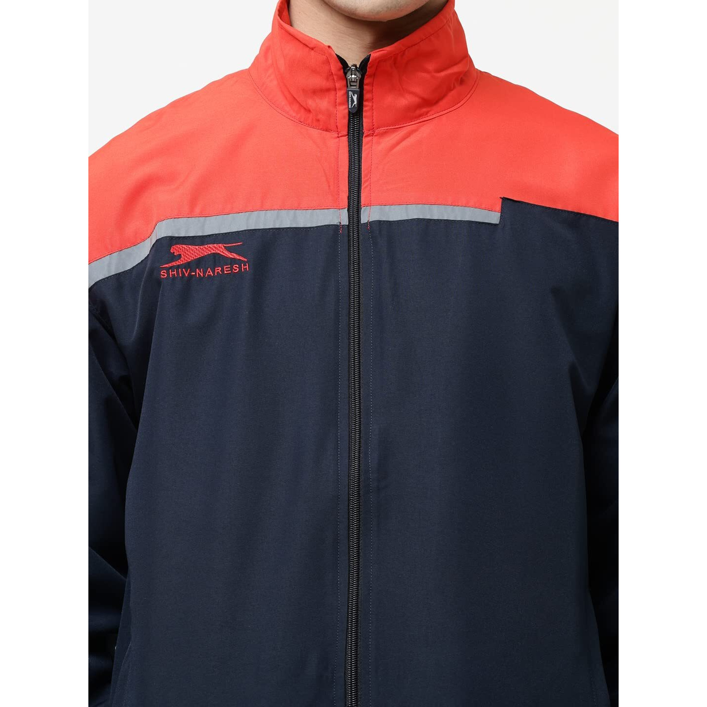 Shiv Naresh Track Suit For Men | Regular Fit | Sports Wear | Moisture Wicking | Navy/Red | Style No. 421B, Sports Suit