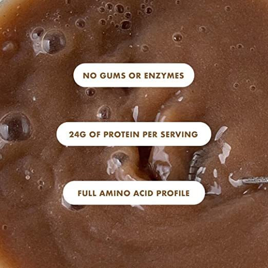 Cosmix No Nonsense Plant Protein + Shroom Immune Coffee Booster| Plant Protein- Organic Brown Rice & Pea Isolate| Coffee Booster -Reshi, Chaga & Sliver Ear| Immunity Boosting & Prevent Caffeine Crash