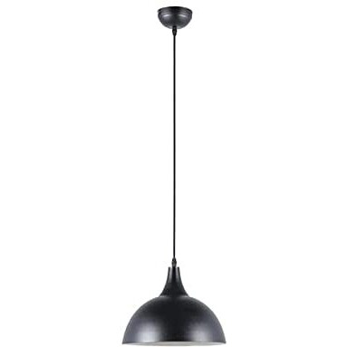 Gauvik Aluminium Pendant Lamp/Hanging Lamp/Ceiling Light For Bedroom, Living Room, Restaurants, Dining, Coffee Shop, Home And Office. (H/L 0042 Black)