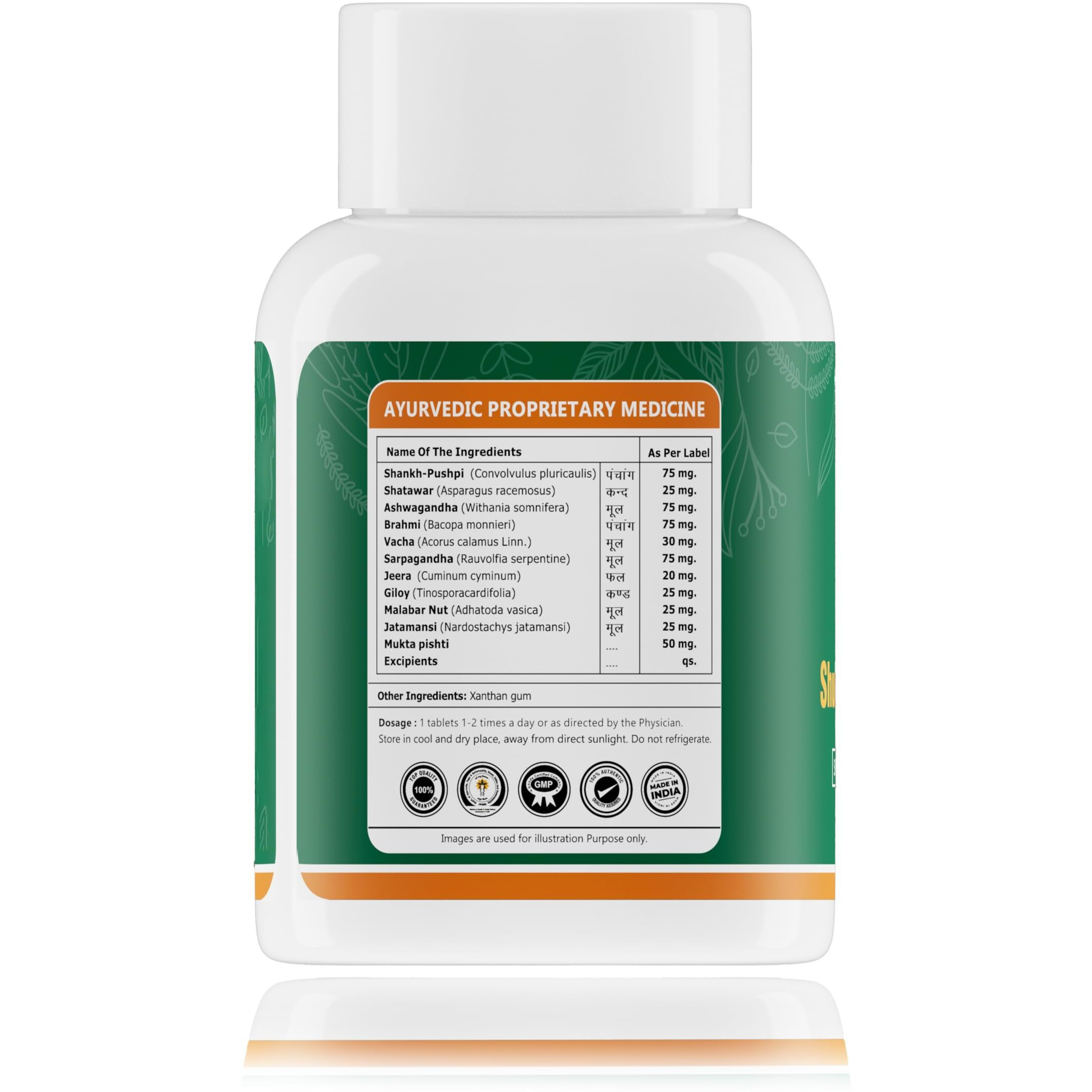 Shuddhi Dr. Bp Care For Maintain Heart Health | Helps Control Blood Pressure | High Bp Control Ayurvedic Remedy | Maintain Heart Health, Bp & Wellbeing | Natural & Safe | Fssai Approved, 60 Veg Tablets