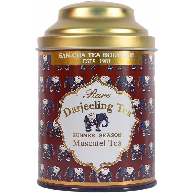 Sancha Tea Boutique, Rare Darjeeling Tea, Summer Season Harvest, Second Flush Darjeeling, Muscatel Aroma, Golden Orange Pekoe, 100G