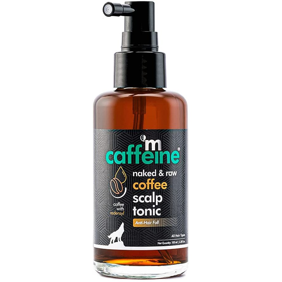Mcaffeine Coffee Scalp Tonic For Hair Growth With Redensyl & Proteins | Controls Hair Fall & Breakage, Stimulates & Energizes Hair Roots | For Men & Women | Sulphate Free (100Ml)