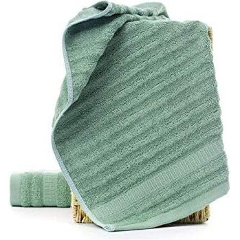 Mush Bamboo Hand Towels Set Of 6 | 100% Bamboo Gym Towel For Men/Women Workout | Ultra Soft, Absorbent & Quick Dry Towel For Gym, Travel, Sports And Yoga | 40 X 60 Cms | 600 Gsm (Green)