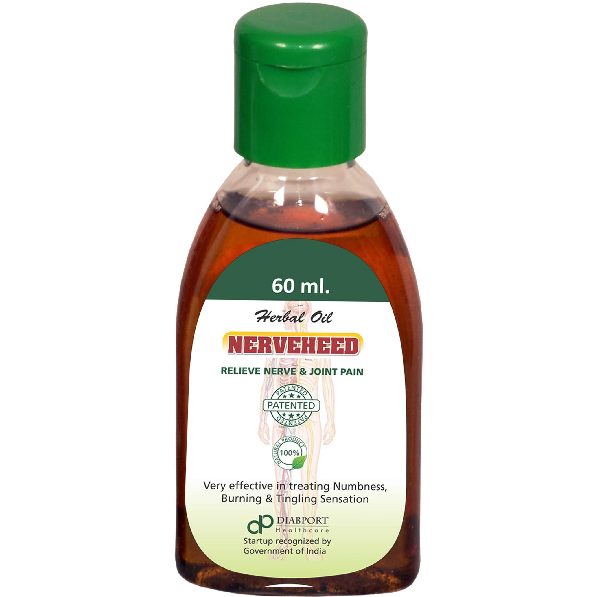Diabport Healthcare Nerveheed Pain Relief Ayurvedic Oil For Nerve And Joint Pain