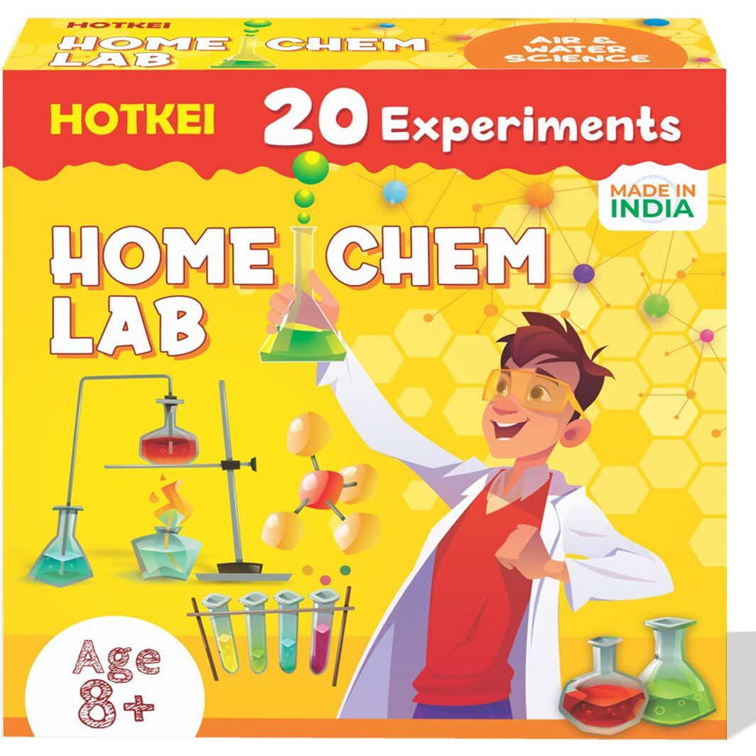 Hotkei Educational Chemistry Science Experiment Kit Games Gift Toys For Kids Boy Girl Aged 8 10 12 Year Stem Scientific Lab Kit Project Toy Birthday Gifts For Boys Girls Home Chem Lab Toy Science Kit