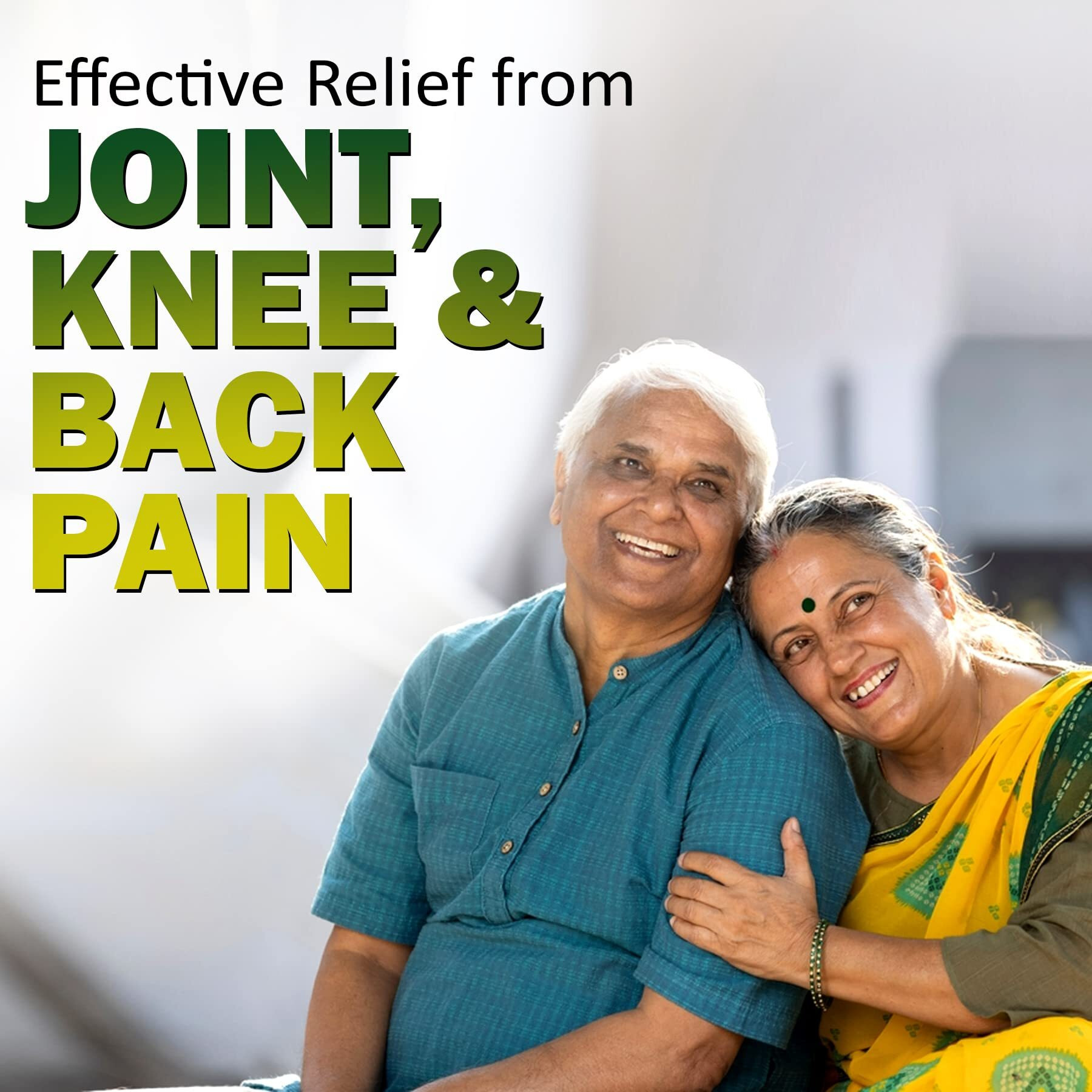 Ambic Aljoint Pain Relief 60 Tablets - Ayurvedic Pain Relief Oil For Joint Support Supplement, Muscular Pain, Rheumatoid Arthritis, Stiff Neck & Frozen Shoulder, For Stronger Bones & Joints