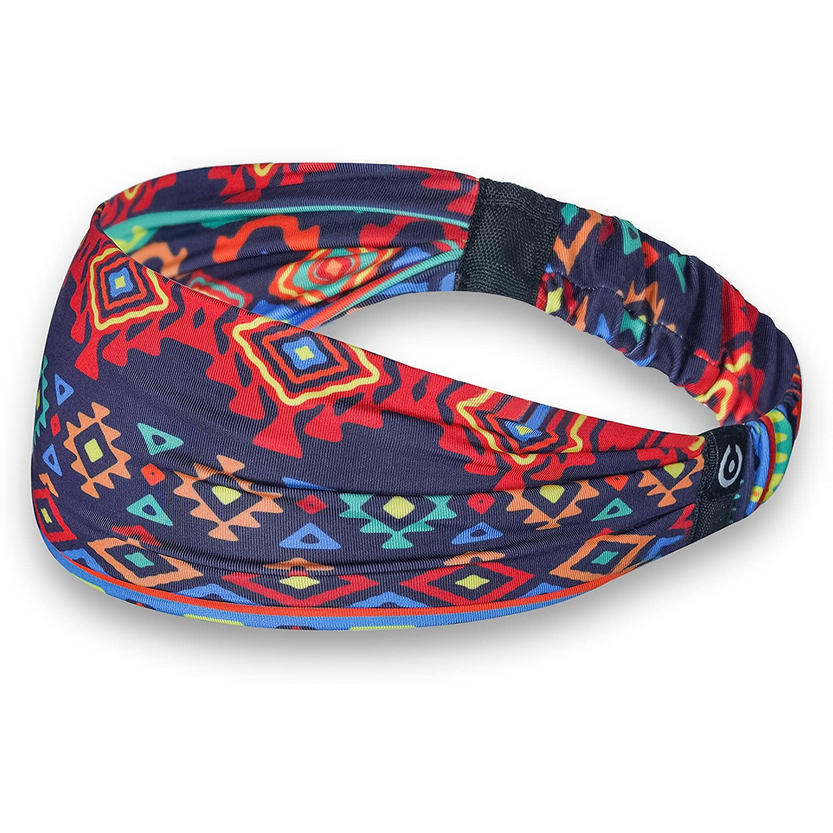 Coreteq Printed Multifunction Sports Sweatband Headband Microfiber Men And Women (Aztec)