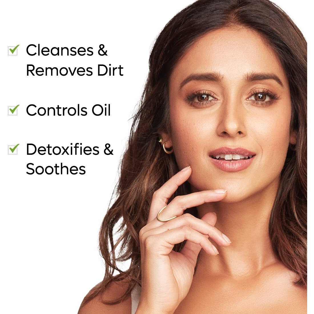 Mcaffeine Vitamin C Face Wash For Women With Green Tea & Hyaluronic Acid | Oil Control Face Wash For Oily Skin, Dull & Dry Skin | For Hot & Humid Conditions - 75Ml