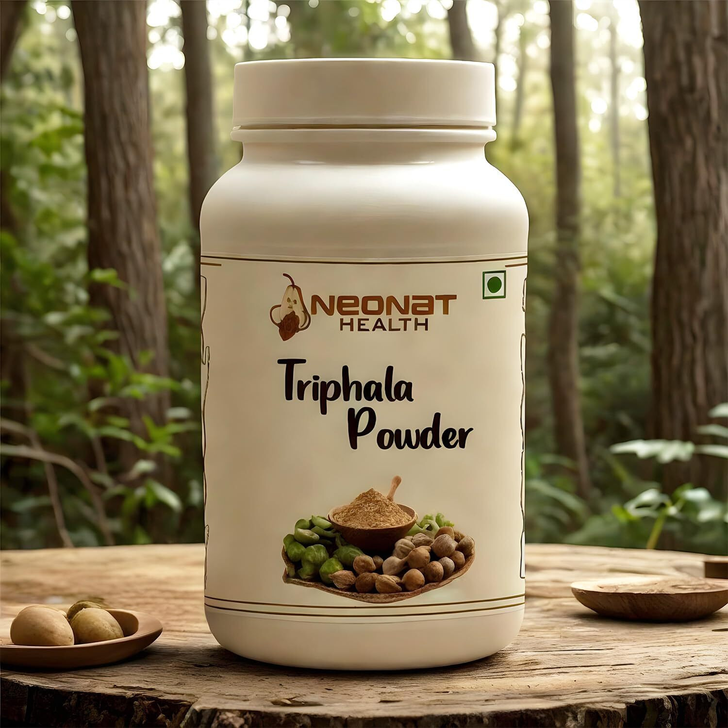 Neonat Health Triphala Powder / Churna 100Gm, Natural Immunity Booster For Men And Women, Rich In Antioxidants Stress Relief And Digestive Support, Ayurvedic Blend Of Amla, Haritaki And Bibhitaki Herbal Wellness