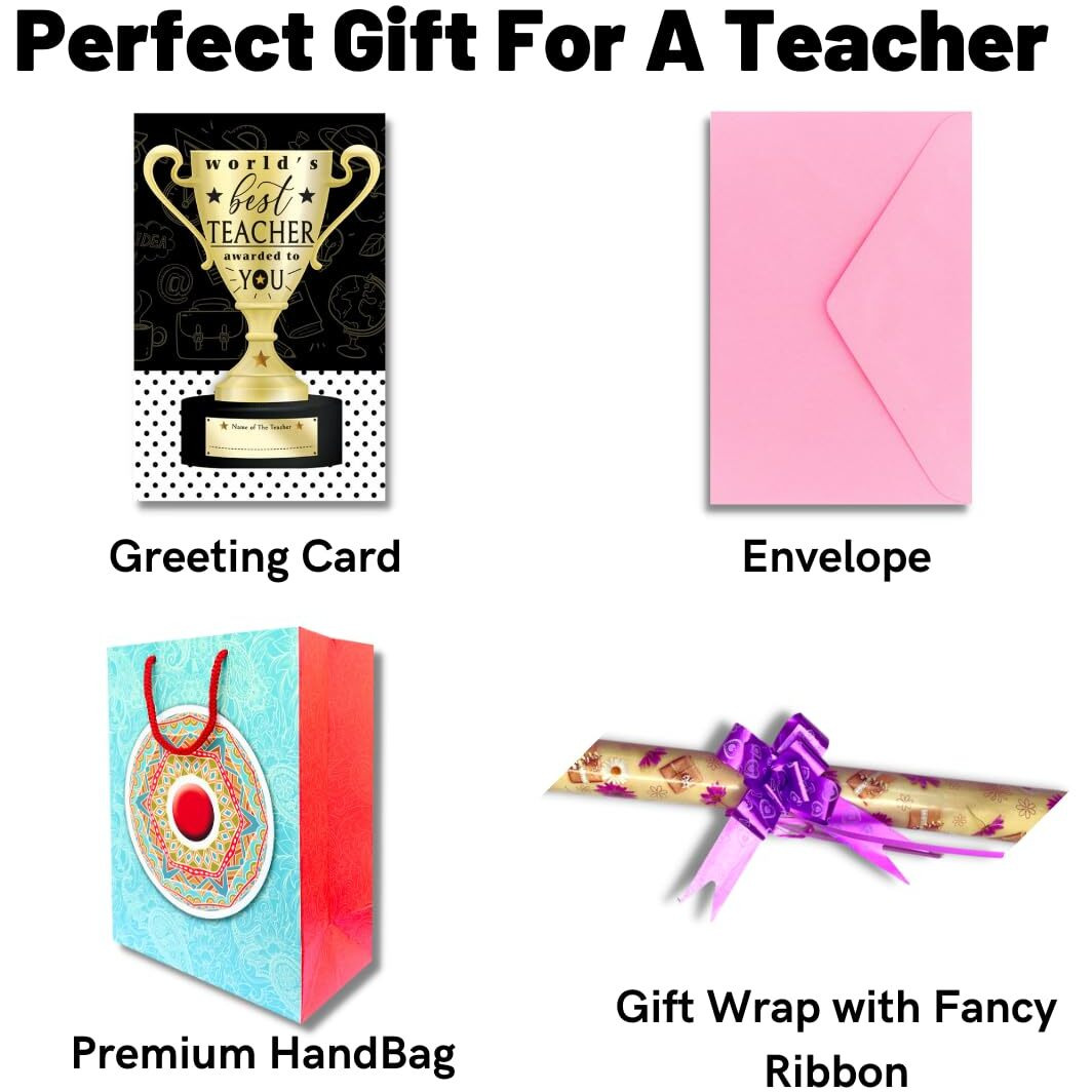 Almoda Creations Greeting Card for Sir, Madam, Teacher | Teacher's Day Greeting Card Gift - Teacher Thank You For Everything