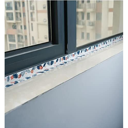 Krifa Enterprises Waterproof Tape - Oil Proof Caulk Tape for Kitchen Sink, Bathroom, Toilet & Basin - Self Adhesive, Gap Sealer - 3.2m x 3.8cm