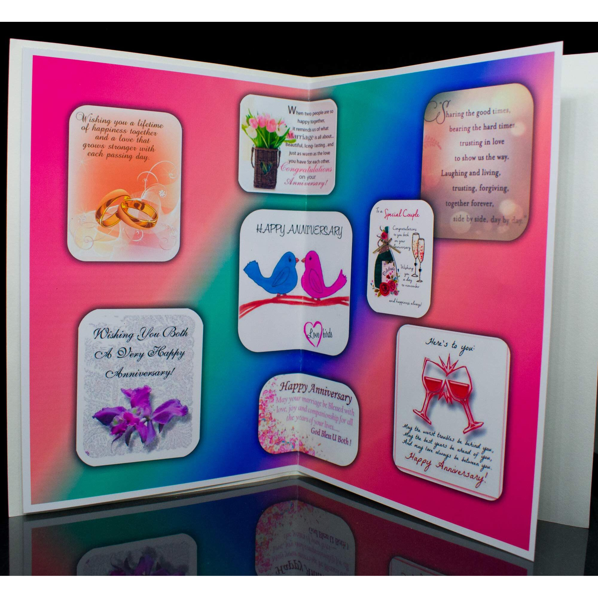 AanyaCentric Anniversary Gift Handmade Greeting Gift Card Anniversary Gift For Couple Special Anniversary Gift For Parents Gift For Men Gift For Women Wedding Gift For Couples Gift For Wife