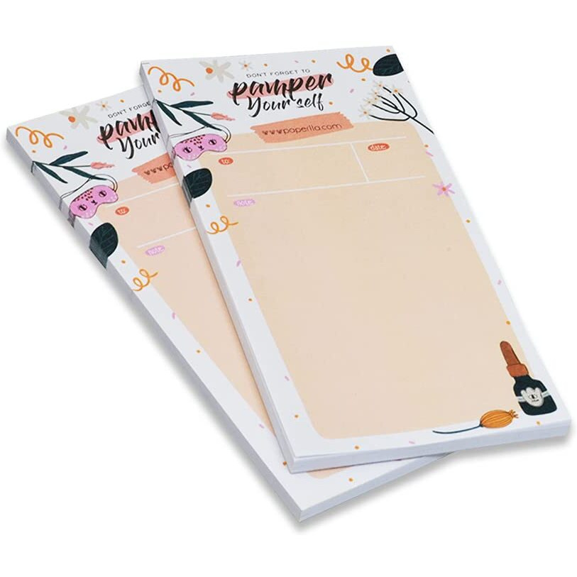 COI Daily to Do List Notepads | Writing Pad Diary | Pocket and Travel Easy Tear Off Gift | Set of 4