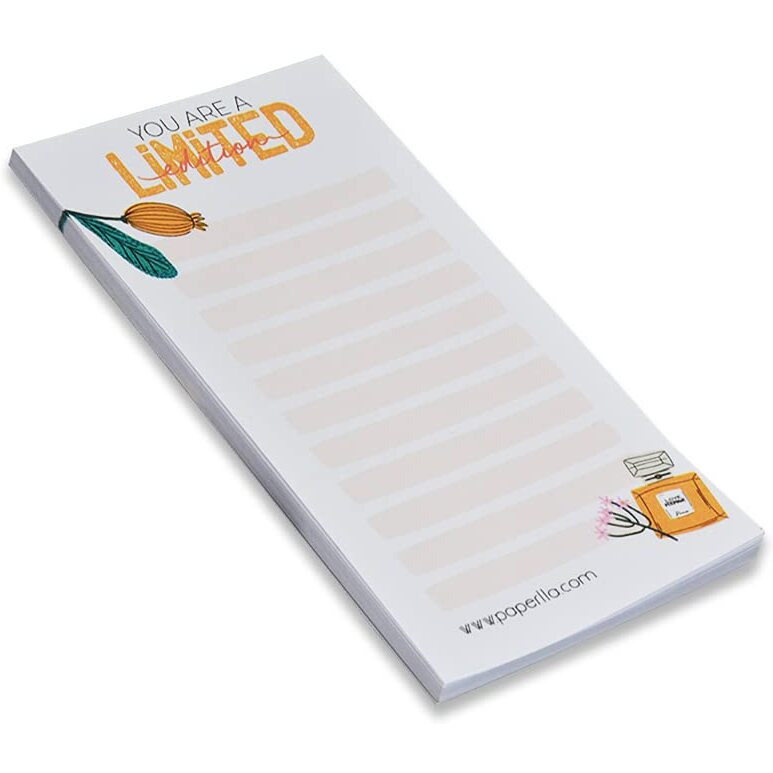 COI Daily to Do List Notepad - Undated Day Note Pad - Work, Calendar, Scheduler, Checklist, Productivity Organizer, Cute Office Supplies Set of 6