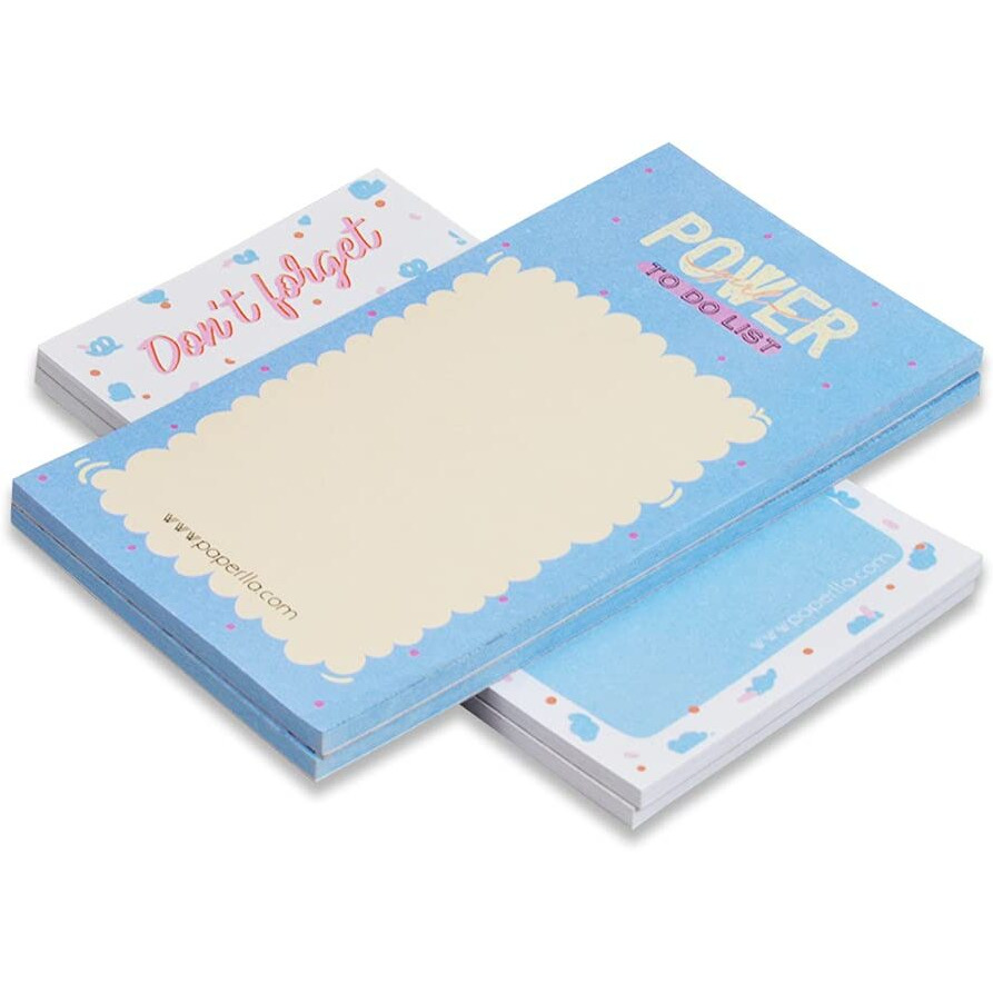 COI Notes Pads Small to-Do List Notepad Planning Notes for Fridge, Grocery List, Shopping List, to-Do List, Reminders Set of 4
