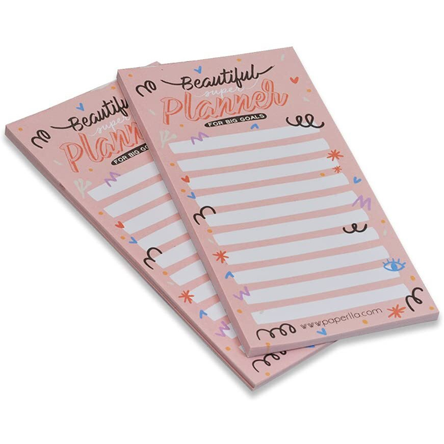 COI Notepad - 50 Sheets to Do Notepad Tear Off Planning Pad, Planner Checklist Organizing Pack of 8 Pads