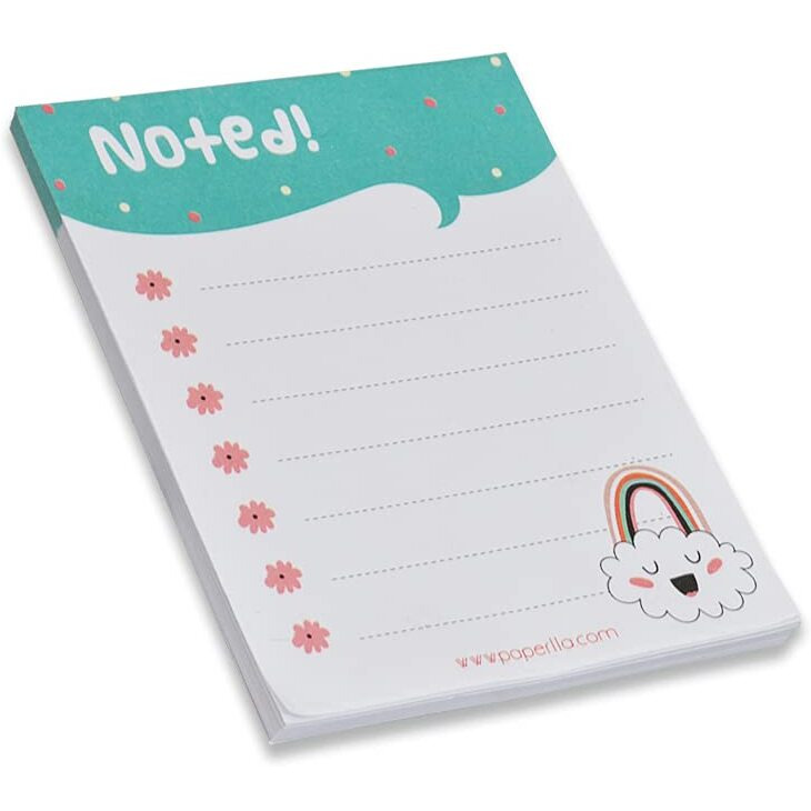 COI Writing Pad Undated Planner, Daily Agenda, Focus, and to Do List Notepad with Daily Checklist - Set of 6 Pads