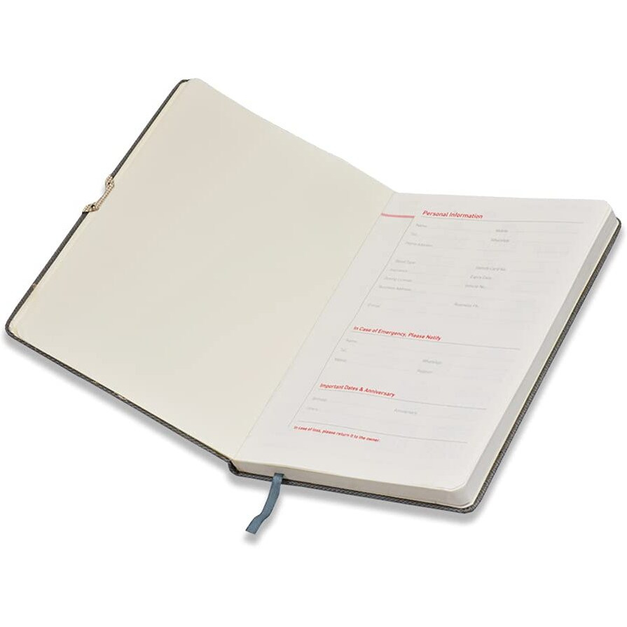 COI A5 Personal Notebook Journal Undated Ruled Giftset for Travelers | Writers | Artist with Pen