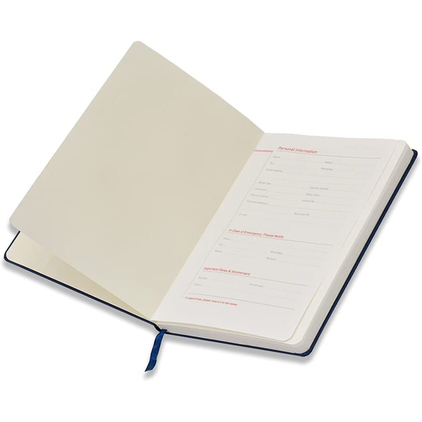 COI Blue A5 Designer Undated Diary Planner Gift for Men | Women | Boss | Employee with Pen