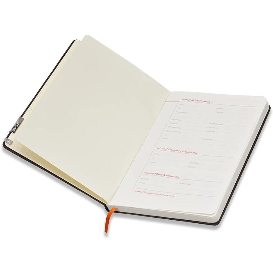 COI Brown A5 Undated Notebook for Girls | Women | Teachers Gift of Love with Pen