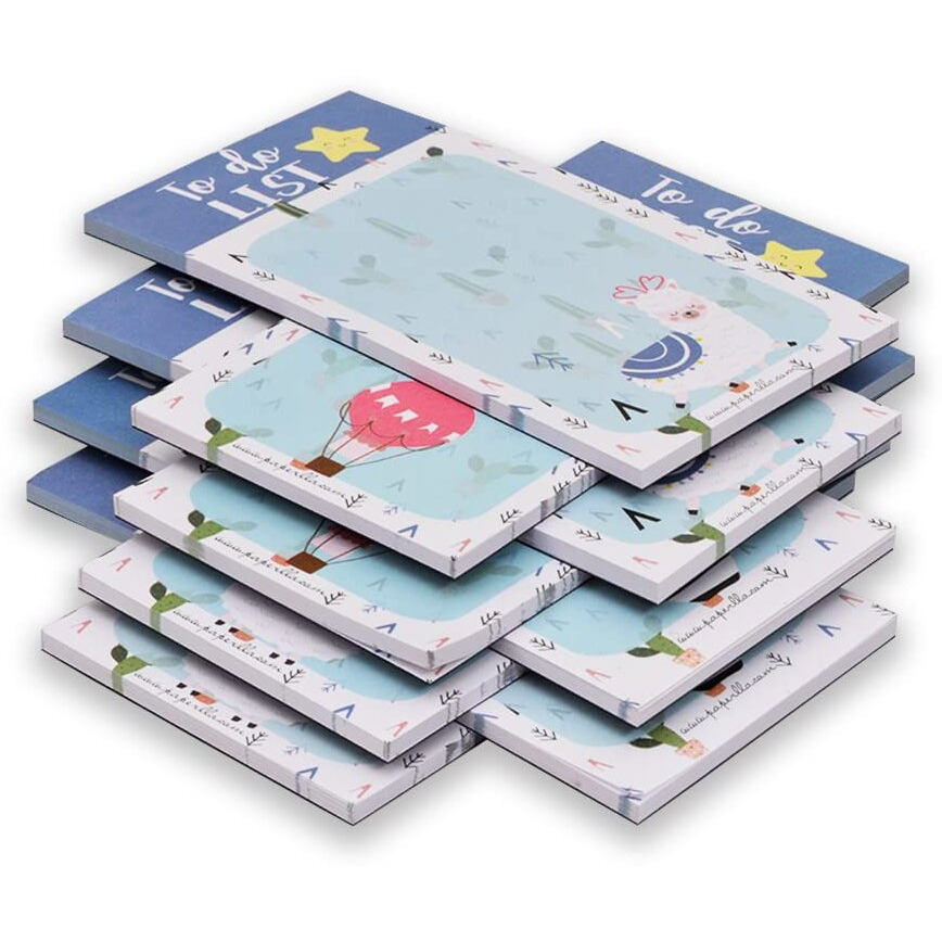 COI Note Pad Cute Stationery, to Do List Diary Memo Pad, Farewell Gifts for Colleagues, Set of 8