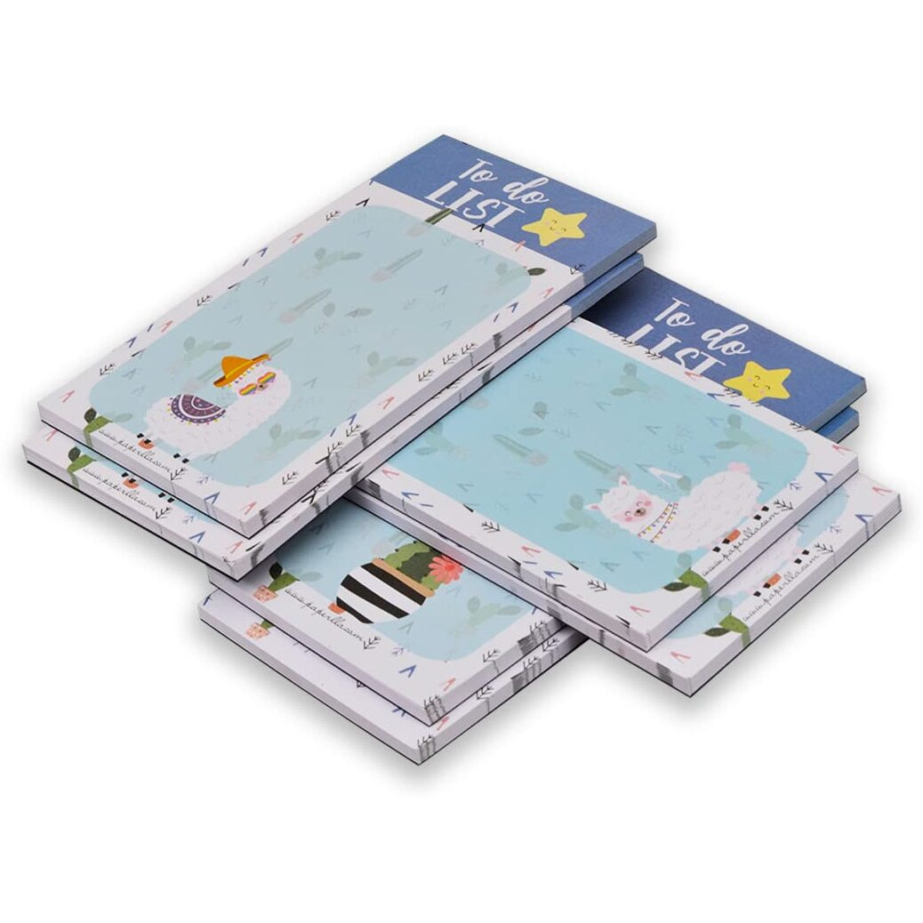COI Notes Diary Memo Pads, Cute Stationary Items, Gift for Office Going Home Work Mother and Father Set of 6