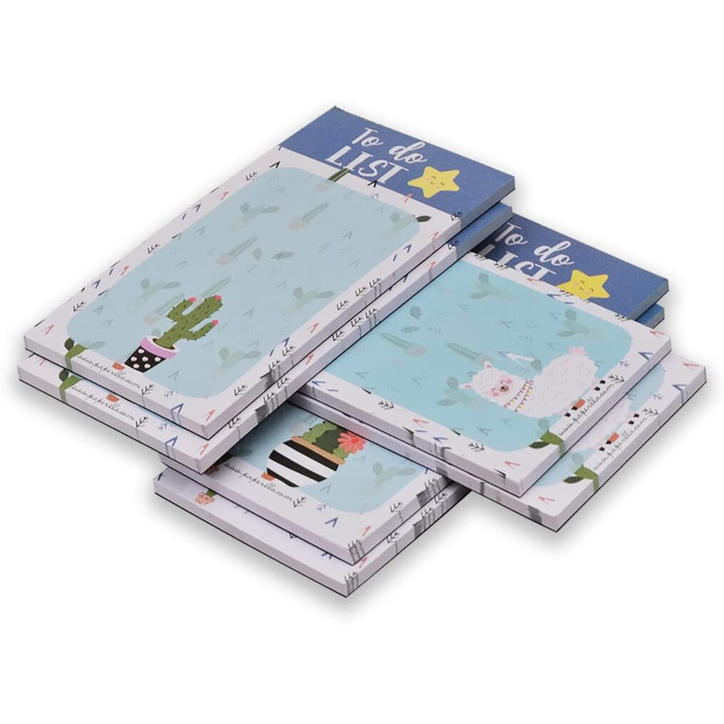 COI to Do List Diary, Undated notepads for Writing Notes, Daily Journal Office Gift for Brother ans Sisters, Set of 6