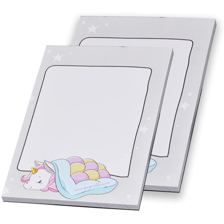 COI Notes Diary Writing Pads, Cute Stationery to DO List Organizer Daily Journal, Set of 4