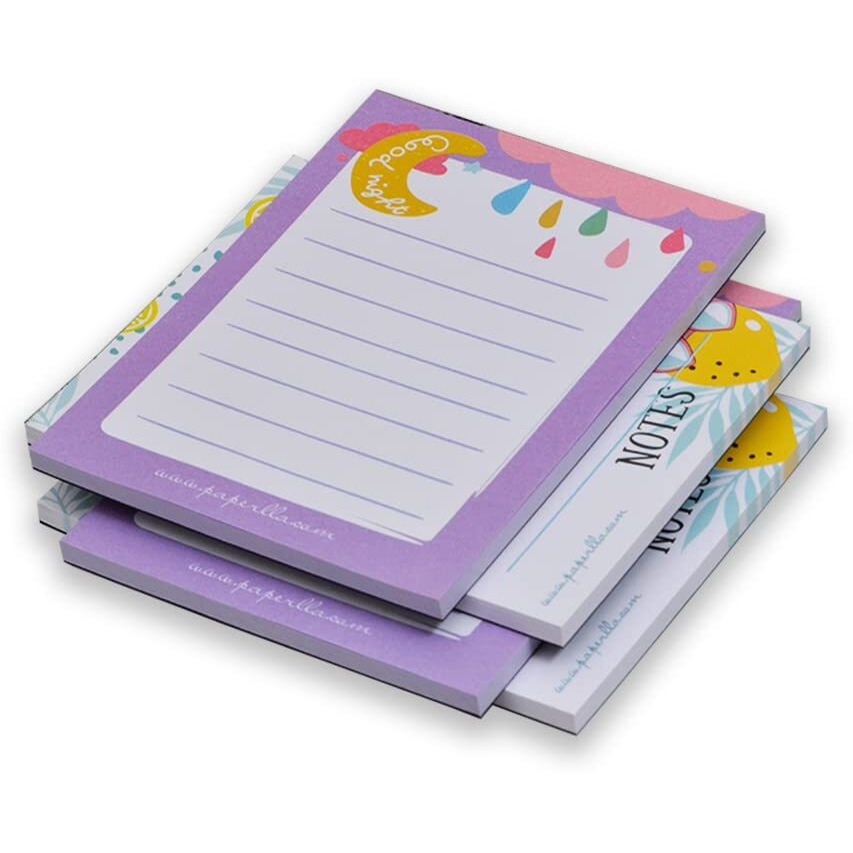 COI Daily Journal Writing Pads, Notes Diary Personal MEMO Pads to DO List Note Pads Gift for Brother and Sisters, Set of 4