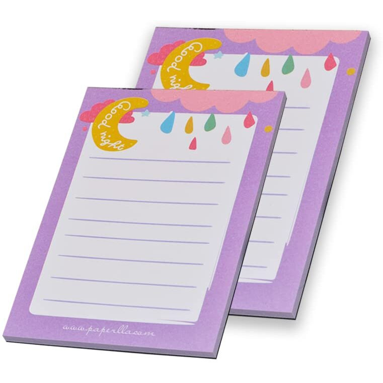 COI Daily Journal Writing Pads, Notes Diary Personal MEMO Pads to DO List Note Pads Gift for Brother and Sisters, Set of 4