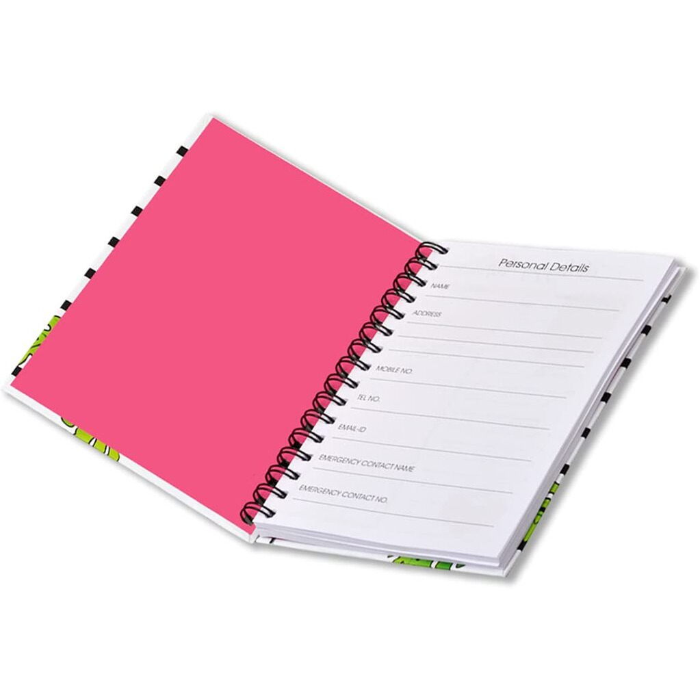 COI FLAMINGO Design Daily Planner Journal for Women and Men, Undated Planner Organizer, Personal Gratitude Journal.