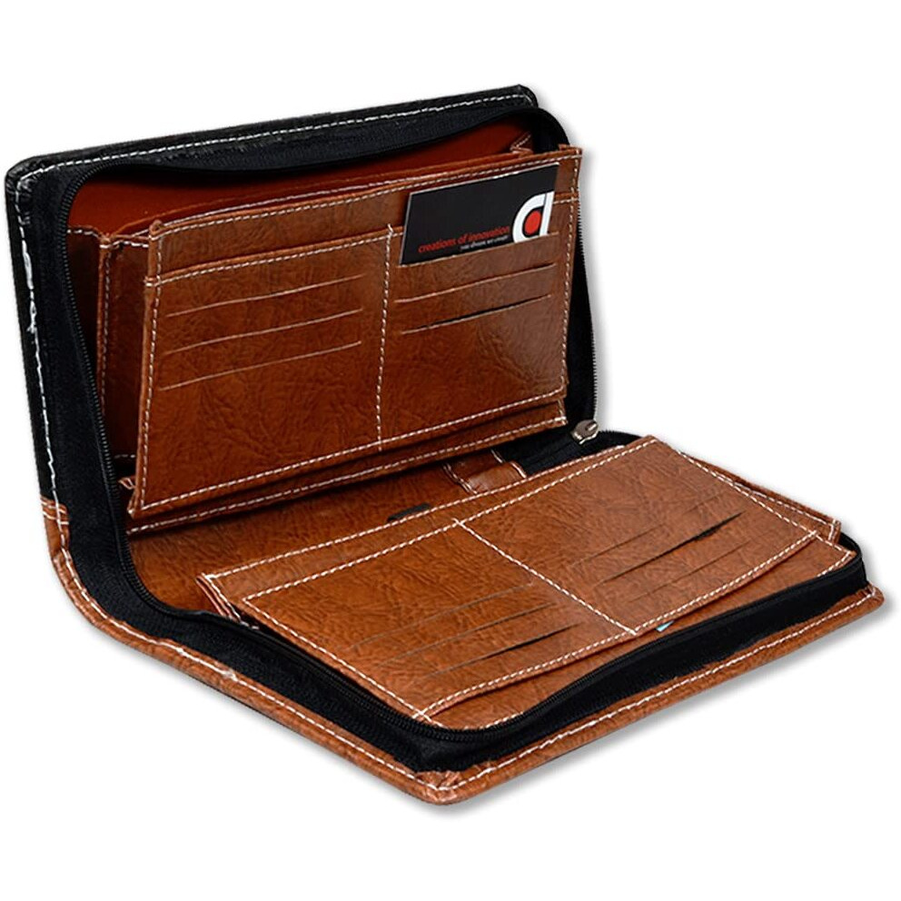 COI Chequebook Cover, Top Tear Personal Vinyl Chequebook and Card Holder | Set of 5