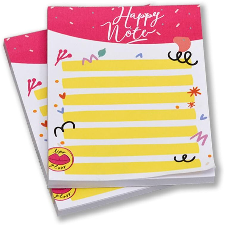 COI Desk Notepad, to Do List Planner, 50 Tear Off Sheets for Grocery, Shopping, Reminder, Checklist Set of 4