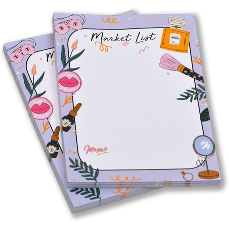 COI to Do List Notepad, Notes, to-Dos, to-Buy, Priorities Memo Pad for Shopping Lists, Reminders and appointments Set of 4 Writing Pads