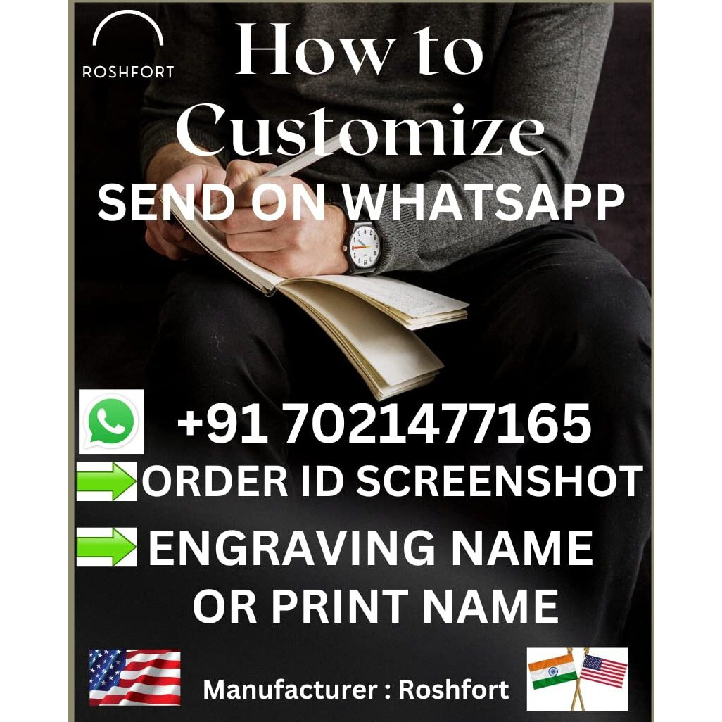 Roshfort Customized Your Name Personalized Luxury Fountain Pen