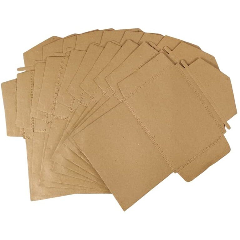 Messketeers - Say Hey to Art - (PACK OF 10 pcs) Hard-Case (A4++) Corrugated Flat Envelopes For Shipping/Courier Documents/Paper Stickers/Notebooks/Art Journals/Sketchbooks - SAFE PACK