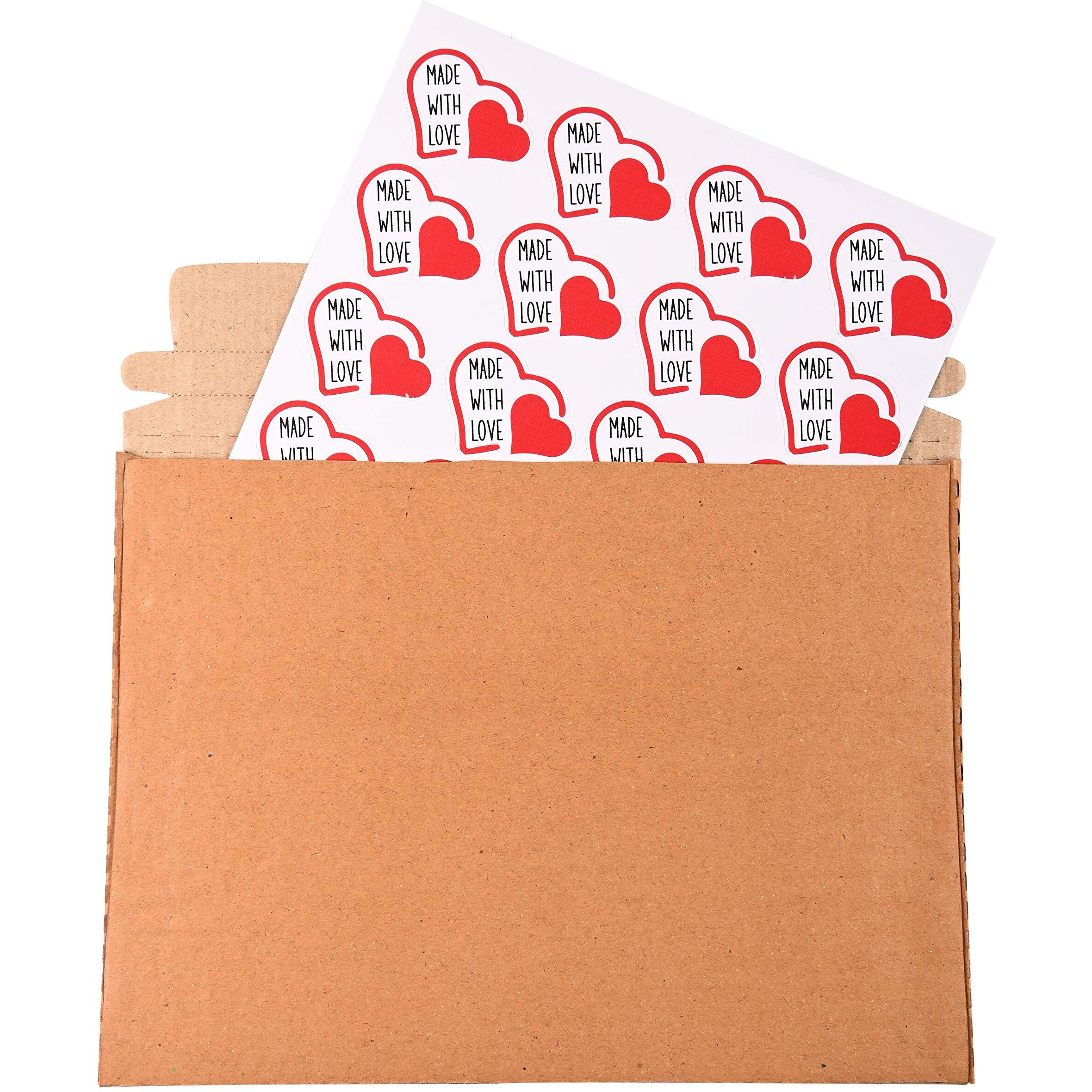 Messketeers - Say Hey to Art - (PACK OF 10 pcs) Hard-Case (A4++) Corrugated Flat Envelopes For Shipping/Courier Documents/Paper Stickers/Notebooks/Art Journals/Sketchbooks - SAFE PACK