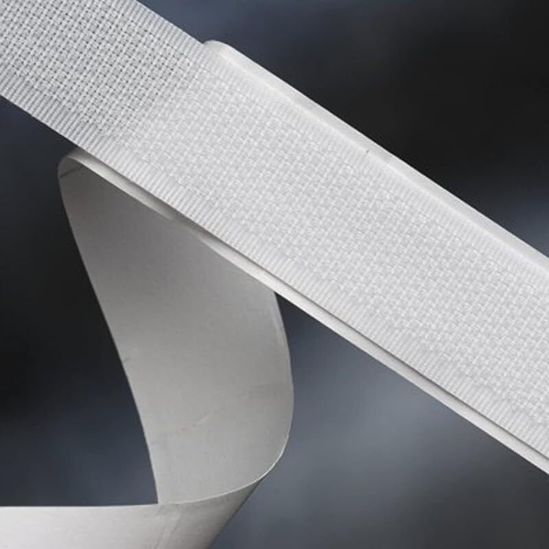 Atlara Nylon Self Adhesive Hook Tape Roll (Without Loop Tape) & Thumbnails With Strong Glue For Magnetic Door & Window Net Replacement Accessory (White, 20Mm Width X 6 M/20 Ft Length)