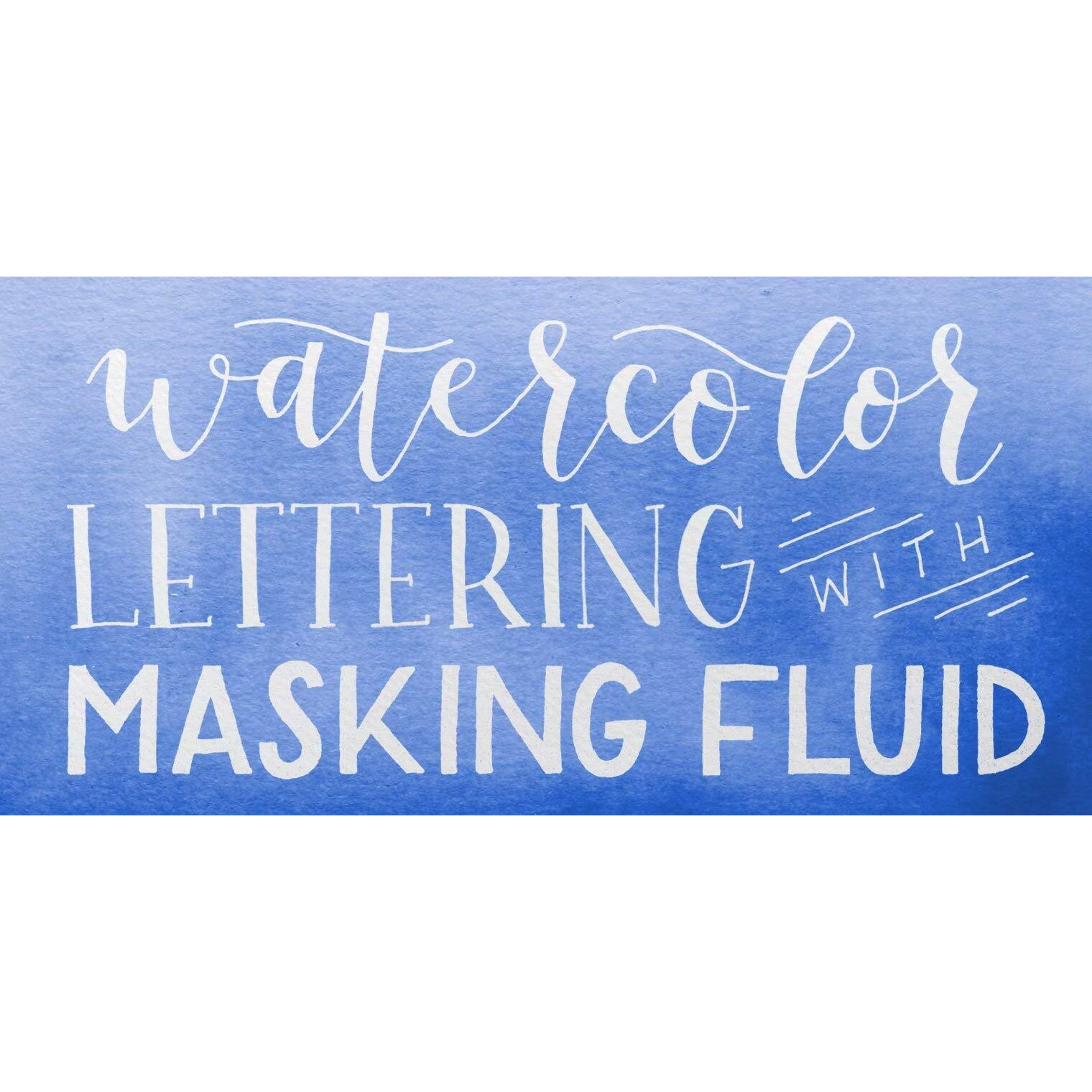 Sennelier Watercolour Masking Fluid (Drawing Gum) 75Ml | Ideal For Artists, Students, Working With Watercolor, Ink, Paint, Gouche Colours.
