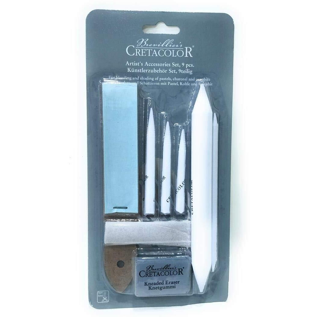 Cretacolor Artist Accessories Set, Black (Ch430 14)