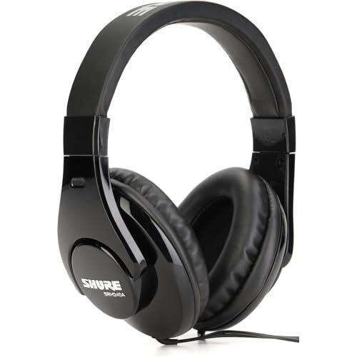 Shure Srh240A Bluetooth Wired Over Ear Headphone Without Mic (Black)