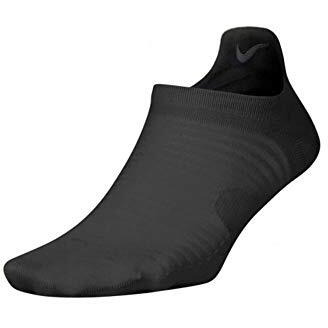 Nike Unisex's Nylon Blend U Nk Spark Ltwt Ns Ic Socks (Sk0052-010_Black/Reflect Si_12)