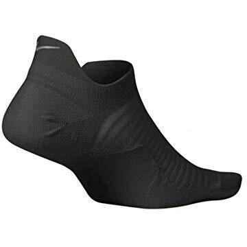 Nike Unisex's Nylon Blend U Nk Spark Ltwt Ns Ic Socks (Sk0052-010_Black/Reflect Si_12)